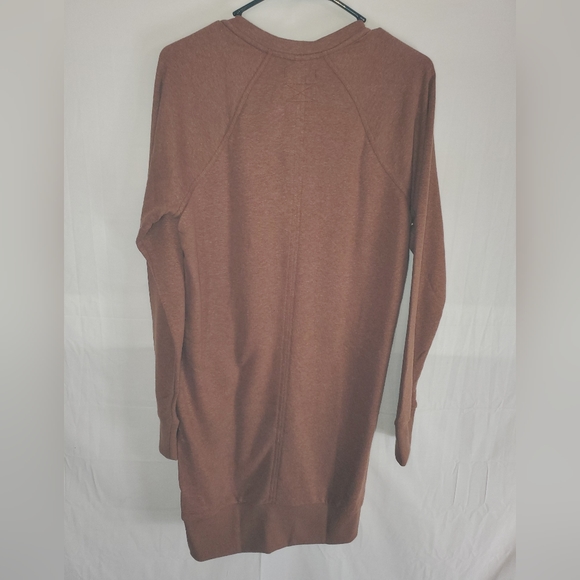 Prana Women's XS Cozy Up Terry Dress Roux Heather New with Tags - Picture 5 of 6